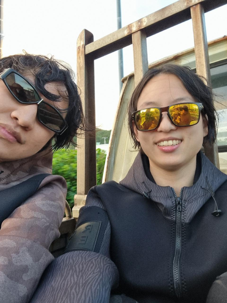 뤼다오 두깡. 26도는 3mm 추워